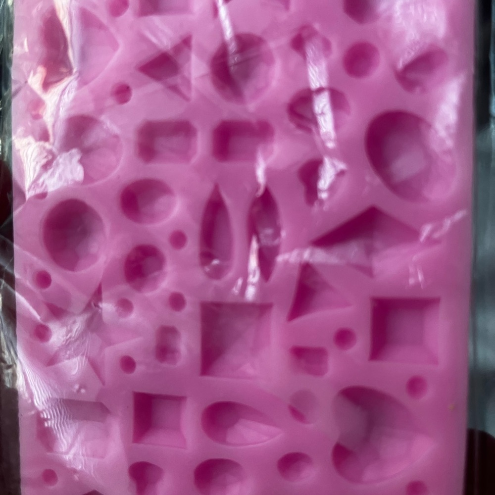 1 x Jewels Gemstones Flexible Silicone Mold Chocolate Fondant candy making new